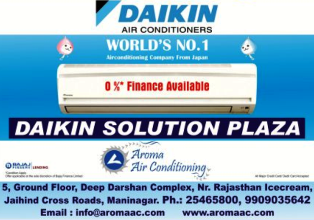 Aroma Air Conditioning at Maninagar Ahmedabad Gujarat