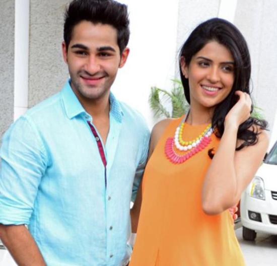 Deeksha Seth and Armaan Jain in Ahmedabad for Promotions Lekar Hum Deewana Dil 2014 Movie