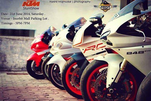 KTM Bike Stunt Show in Vadodara - Real Action at Inorbit Mall Baroda