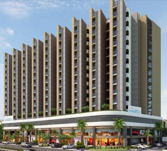 Yash Pinnacle 2 BHK Commercial Apartments Shops Office at Paldi Ahmedabad by Yash Group