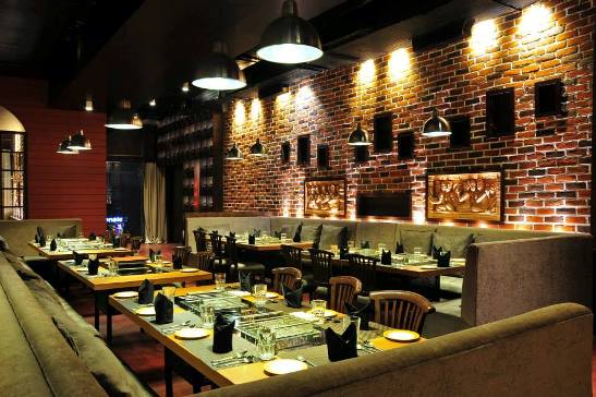 Charcoaled Barbeque Restaurant at Prahlad Nagar Road Ahmedabad