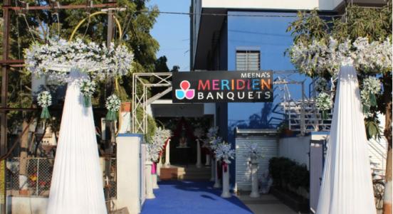MEENA’S MERIDIEN BANQUETS Hall Rajkot Managed by Espresso Events Address