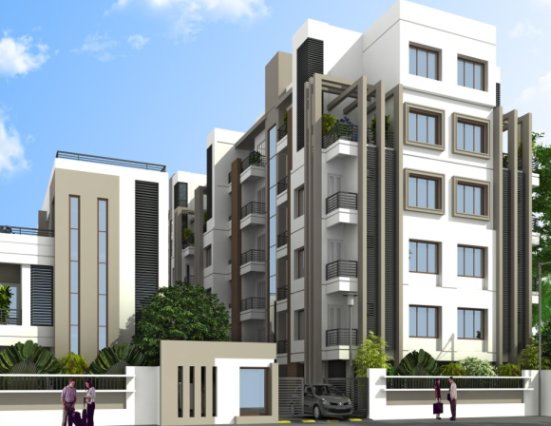 Shree Kunj Apartment Ahmedabad - 3 BHK luxurious Flat at Prahlad Nagar Ahmedabad by Nidhi Group