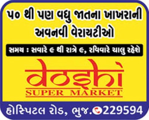 Tasty aGujarati Khakhra in Bhuj  Buy From 50 Varieties of Khakhra at Doshi Super Market Bhuj Gujarat