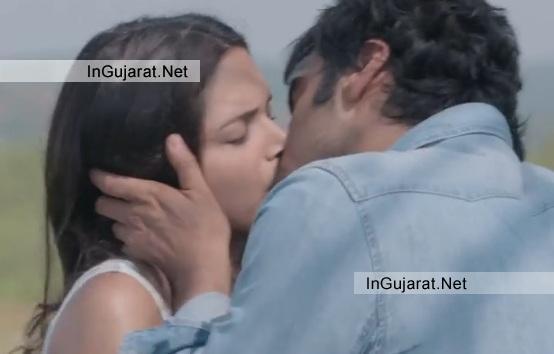 Deepika Padukone Hot Kiss Scene Pics in Finding Funny 2014 Movie.jpg