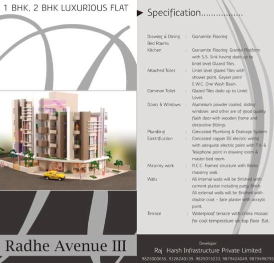 Radhe Avenue 3 Ahmedabad