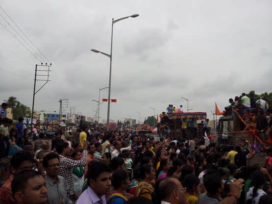 Shree Krishna Janmashtami Rath Yatra 2014