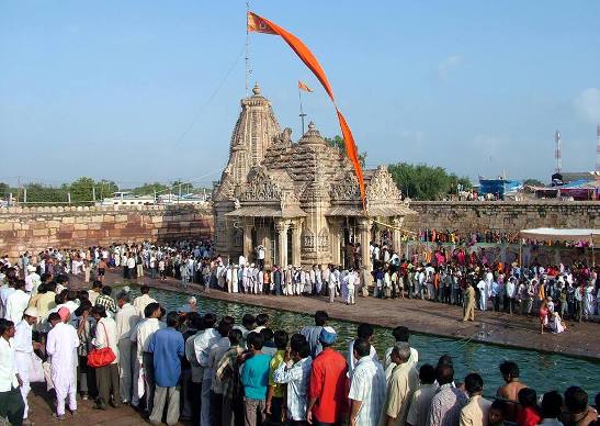 Tarnetar Fair 2014 Trineteshwar Mahadev Temple near Thangadh Surendranager Gujarat