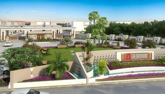 Gajanana in Vadodara 3 BHK Luxurious Bungalows at Kumetha Ajwa Road Vadodara