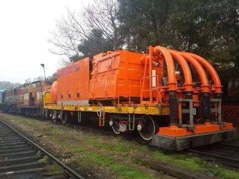 Railway Track Cleaning Machine launched by Northern Railway Division