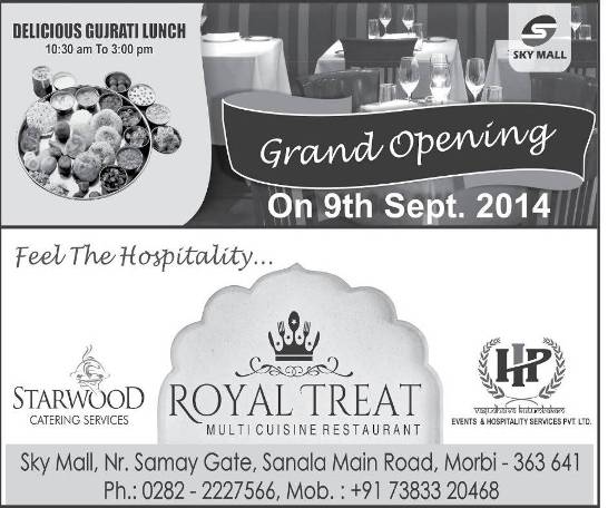 Royal Treat Morbi - Multi Cuisine Restaurant in Morbi by Starwood Catering Services.jpg