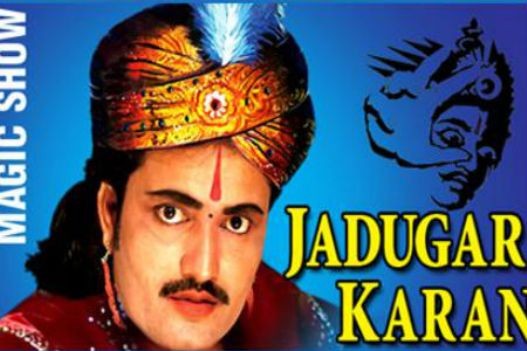 Jadugar Karan Magic Show at Shastri Maidan Rajkot from 17th October 2014.jpg