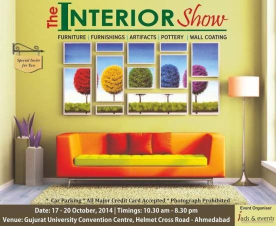 The Interior Show Ahmedabad 2014 on October at Gujarat University Convention Centre
