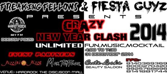 Crazy New Year Clash 2014 Surat