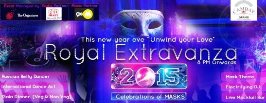 New Year Eve 31st Party Celebration Unwind Your Love in Ahmedabad