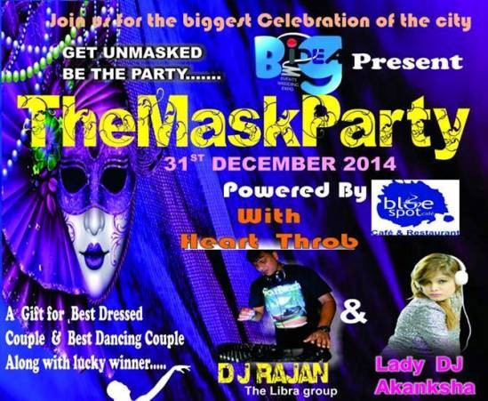 The Mask Party 31st December 2014 Ahmedabad