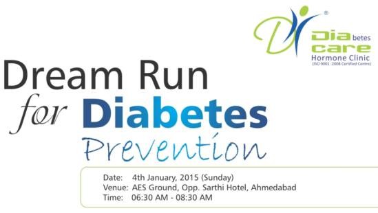 Dream Run for Diabetes Prevention with Marathon in Ahmedabad