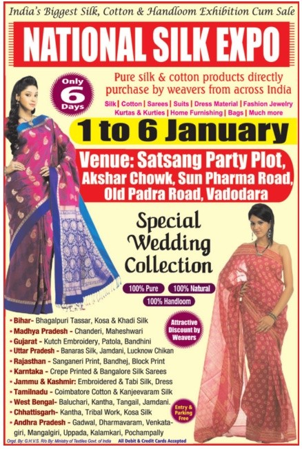 National Silk Expo 2015 Vadodara