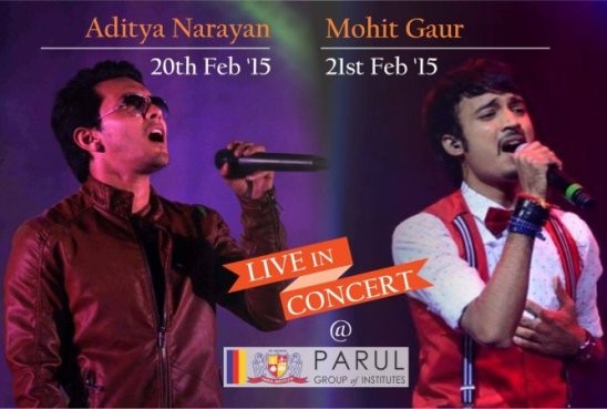 Aditya Narayan and Mohit Gaur Live in Concert in Vadodara
