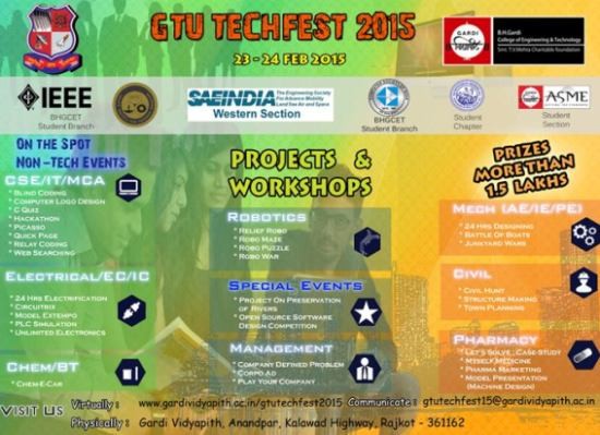 GTU TECHFEST 2015