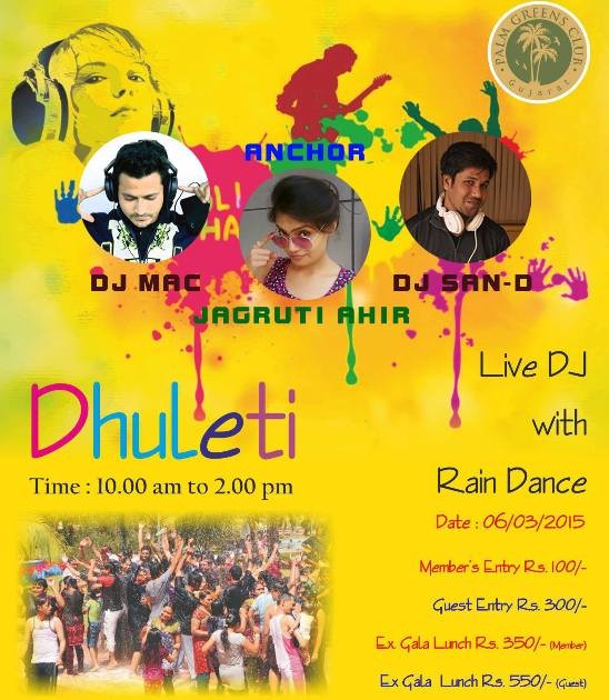 Rang Barse Dhuleti Celebration 2015