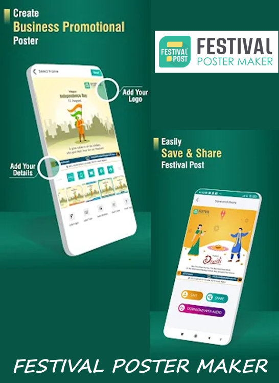 FESTIVAL POSTER MAKER – Customize Business Marketing Post with Festival Post App