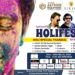 Aatman’s offers Biggest Holi Event Holifest Season 7 in Rajkot